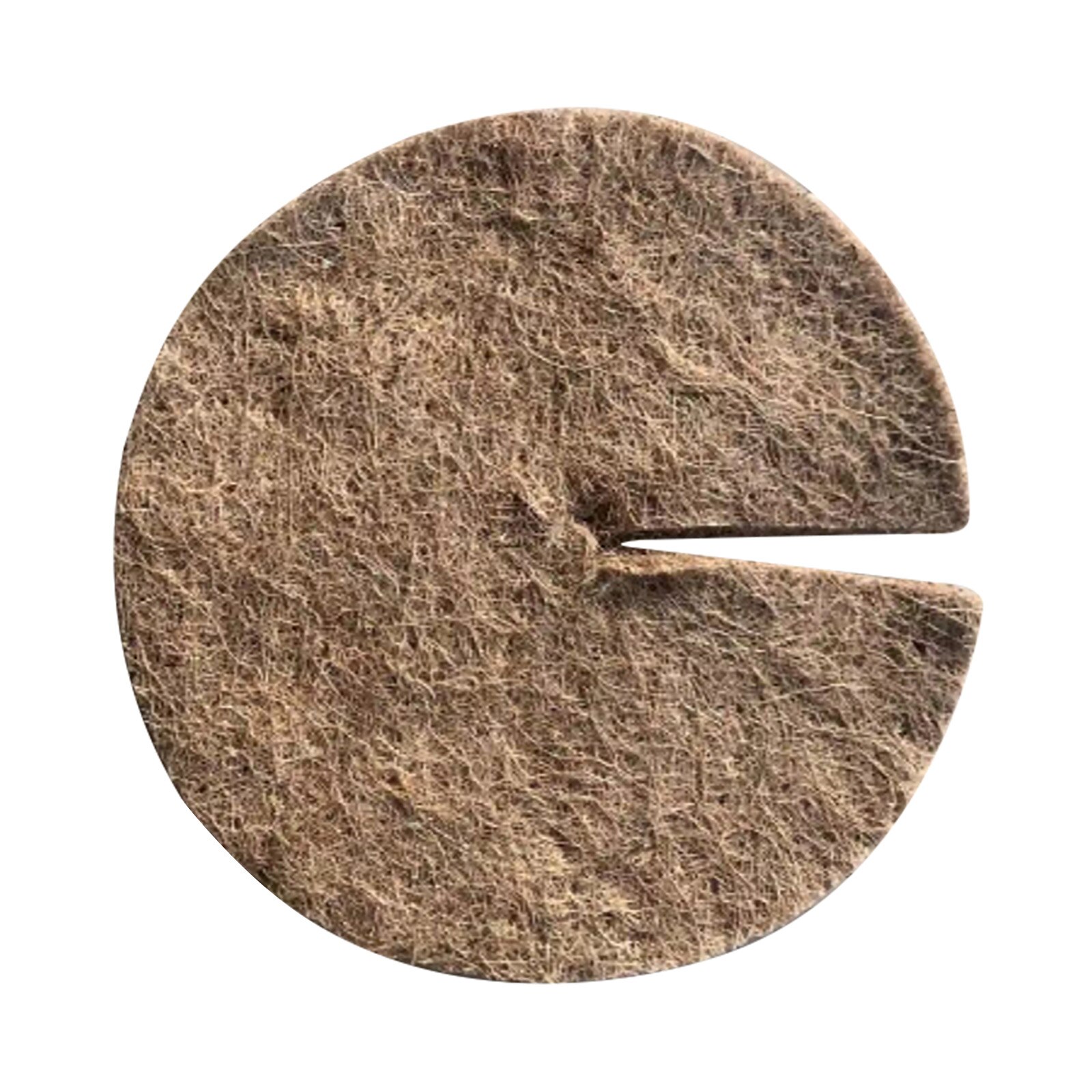 Ring Tree Protector Mat Acupuncture Round Brown Flakes Gardening Tools Pad For Indoor Or Outdoor Disc Plant Cover: 35CM