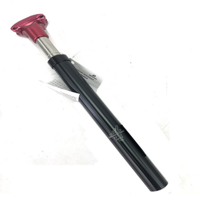 Fahrrad Sattelstütze Mit Rücklicht - 350mm Federung Für MTB & Rennrad