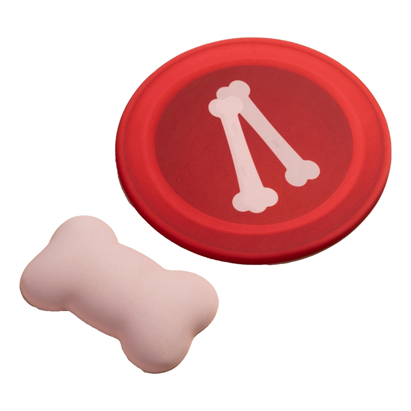 Dog Bone Mouse Pad, Ergonomic Mouse Pad, Mouse Pad Wrist Support, Ergonomic Mouse Pad, with Keyboard Wrist Rest