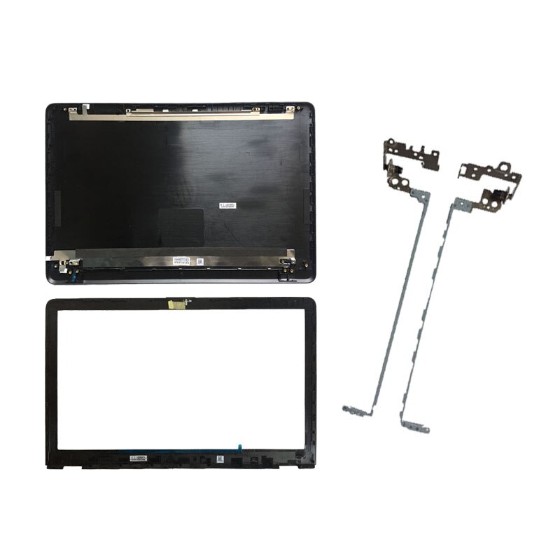 Laptop do HP 15-bs053od 15-bs033cl 15-bs0xx 15-BS020WM LCD tylna pokrywa/LCD pokrywa przednia/zawiasy/zawiasy pokrywa: Black A  B  Hinges