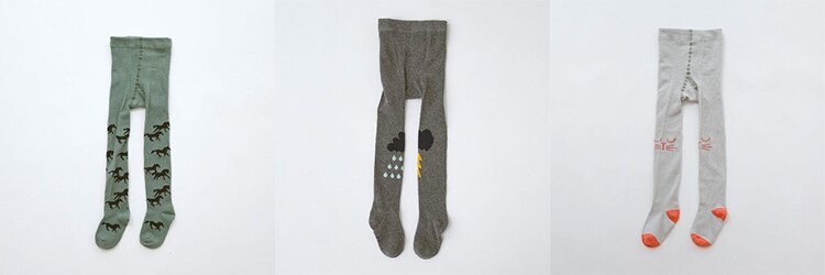 Collants épais en coton 18-24m 3 pièces | Collant pour bébés filles, en tricot, vêtements doux pour nourrissons: 1 / 24M