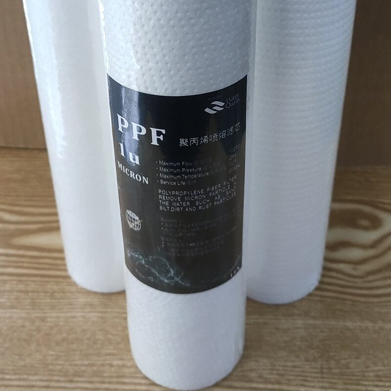 Voorfilter 10- inch waterzuiveraar filterelement tien inch 130g waterzuiveraar 5 micro  m 1um acupunctuur pp katoen