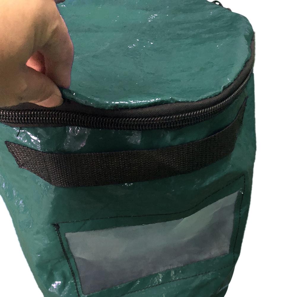 30L Organic Waste Kitchen Garden Yard Compost Bag Environmental PE Cloth Planter Kitchen Waste Disposal Organic Compost Bag