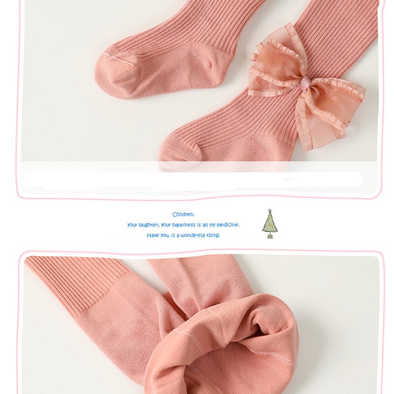 Filles bébé bande dessinée nœuds collants bébé fille collants coton enfants patchwork bas enfants vêtements
