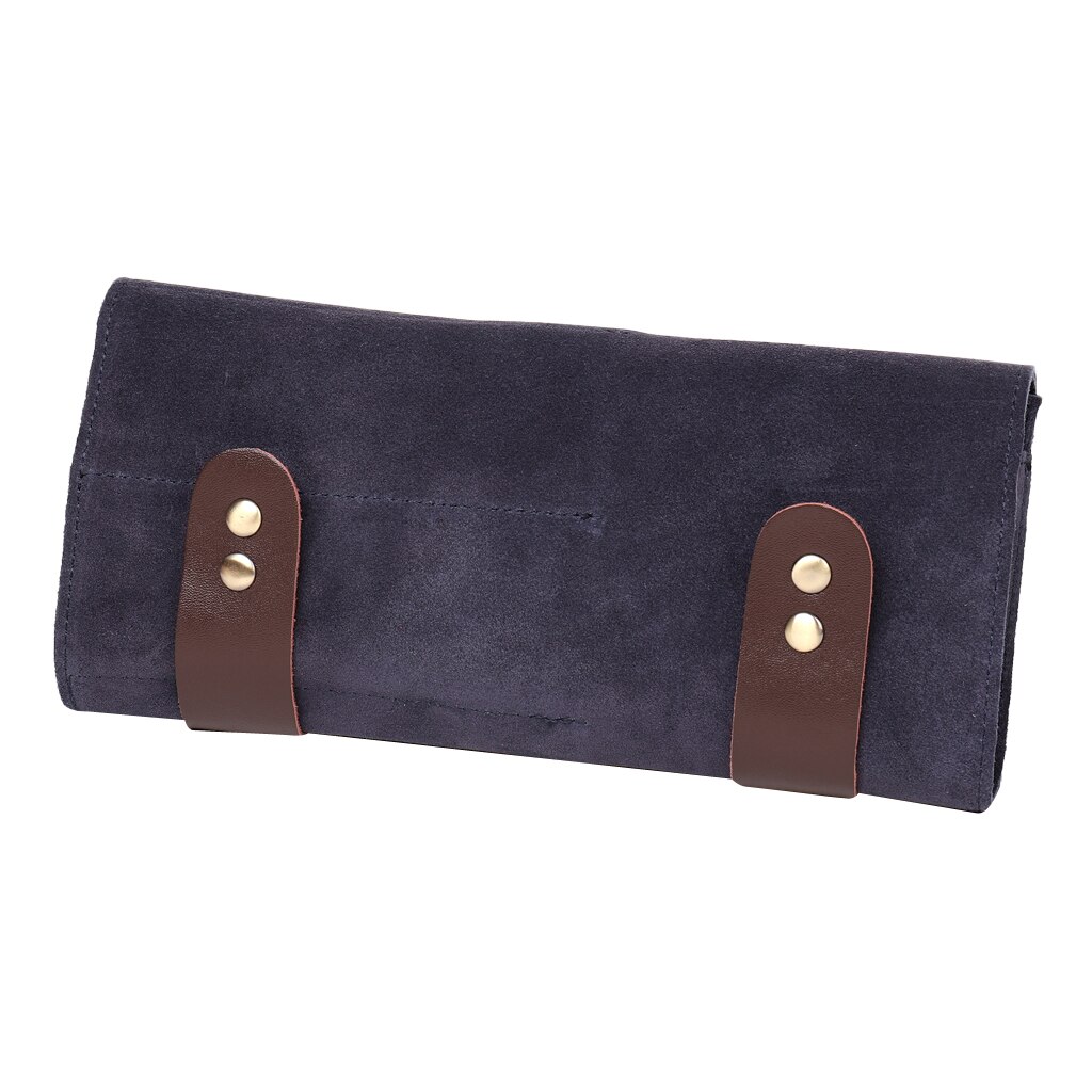 Bolsa de tijeras para peluquería, tijeras para peluquero, herramientas de peluquería, bolsa de soporte: Blue 24 x 12cm