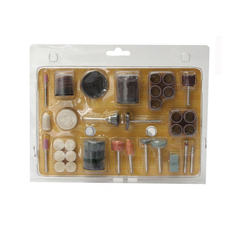 PROSTORMER-Conjunto de moldes de Metal y madera, 105 unidades, bricolaje, corte, pulido, molienda, herramientas abrasivas, Kit de brocas rotativas, conjunto de herramientas, AT2018