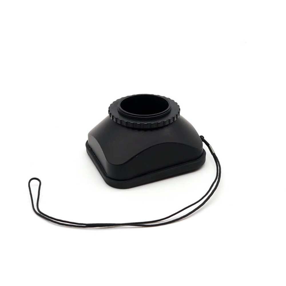 Screw Mount 30/30.5mm 37mm 46mm DV Camera Lens Hood with Cap for Canon Sony Nikon Digital Video