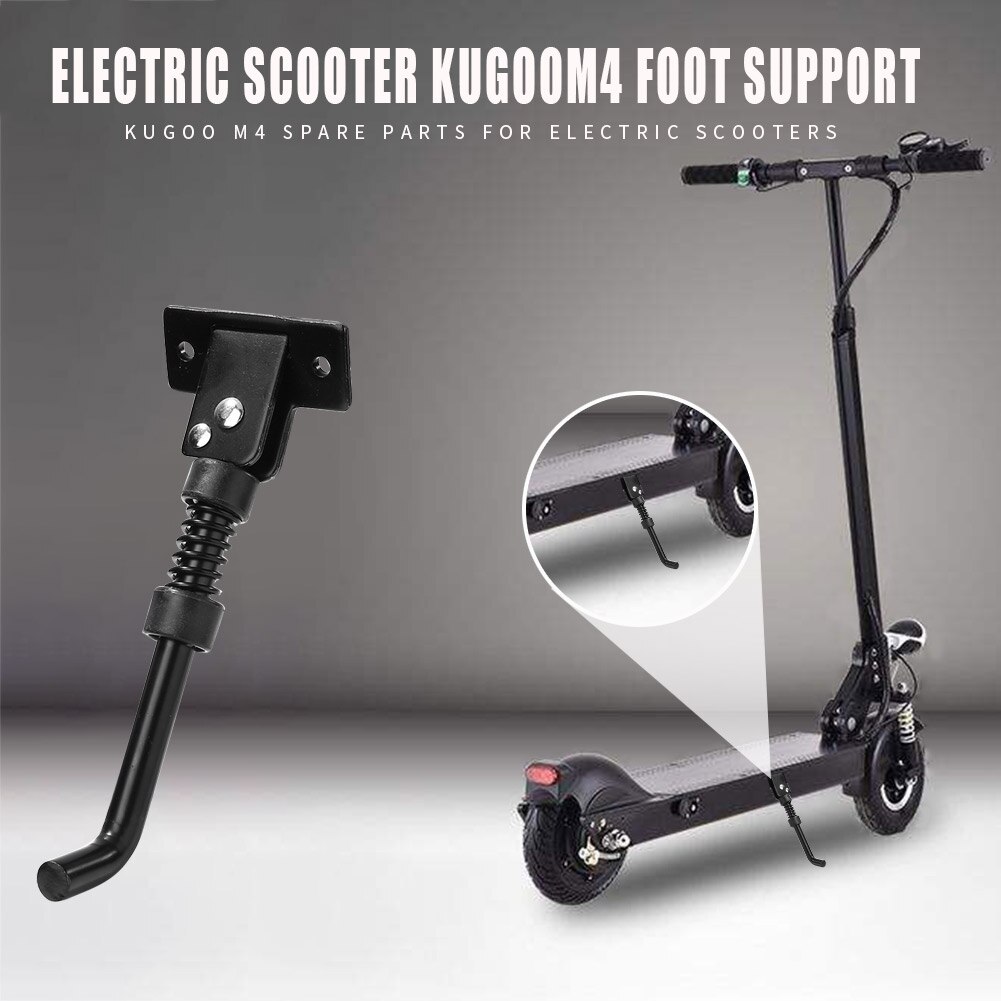 10 Inch Elektrische Scooter Parking Ondersteuning Stand E-Scooter Ijzer Kickstand Voor Kugoo M4 Kick Scooter Accessoires Skateboard Onderdelen