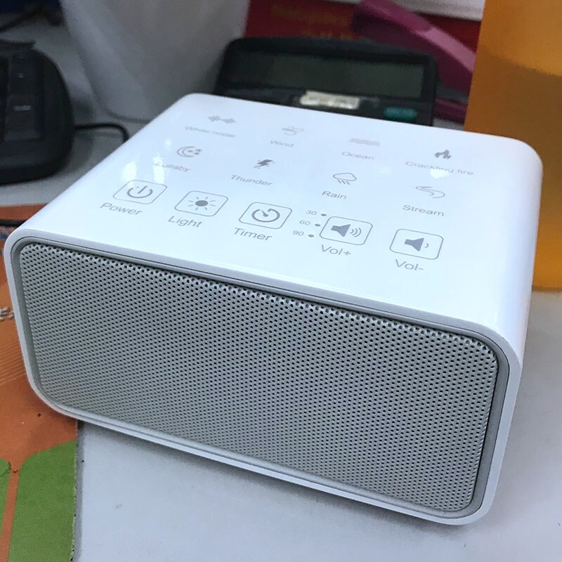 8 Sound White Noise Machine,Sleep Sound Machine for Sleeping,8 Soothing Sounds,White Noise Machine for Office Privacy,Pl