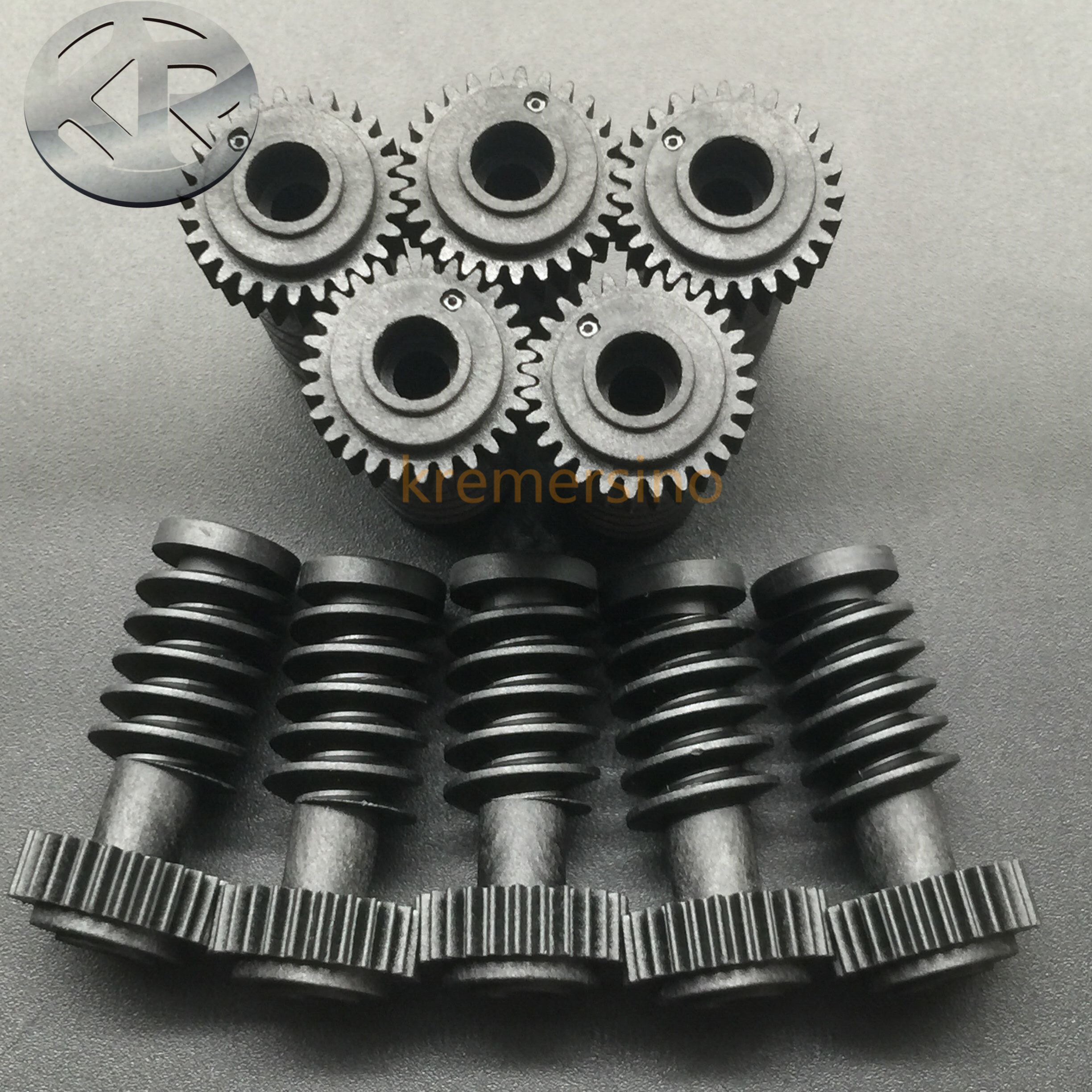 Engranaje de tornillo sin fin para GARRETT HELLA, caja de engranajes con actuador electrónico, tipo C, 5 teeths, tipo B, 7 teeths, tipo D, 6 teeths