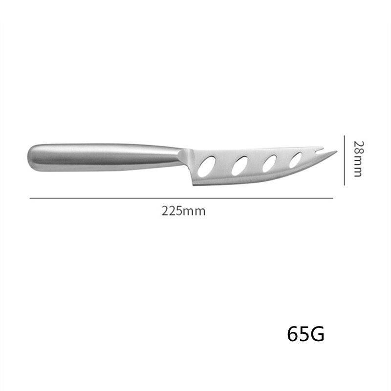 Stainless Steel Cutlery Knife Cheese Knife Cheese Server with Holes Cake Butter Cheese Slicer Fruit Vegetable Kitchen Bar