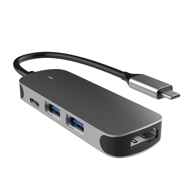 Bakeey 4 In 1 USB-C Adapter Kabel Om USB3.0A En Type C Vrouwelijke Hub Dock Station Voor Tablet Telefoon Voor iphone 12