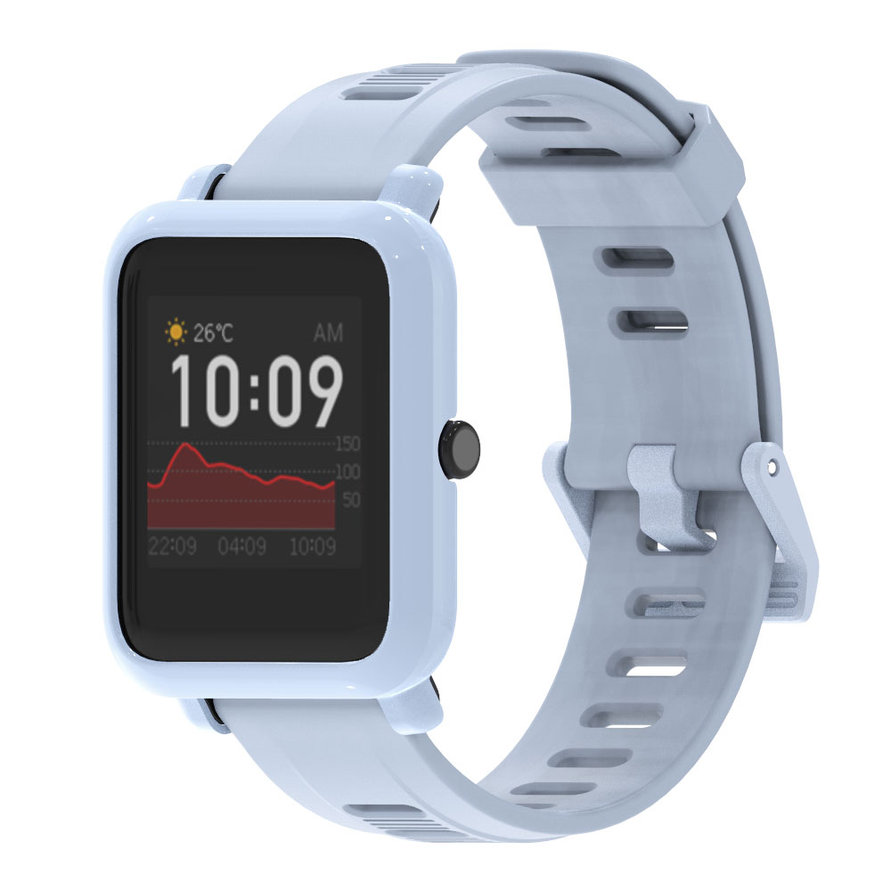 Handledsrem för huami amazfit bip s armband 20mm klockband skydd armband för amazfit bip 1s skyddsfodral för bip s