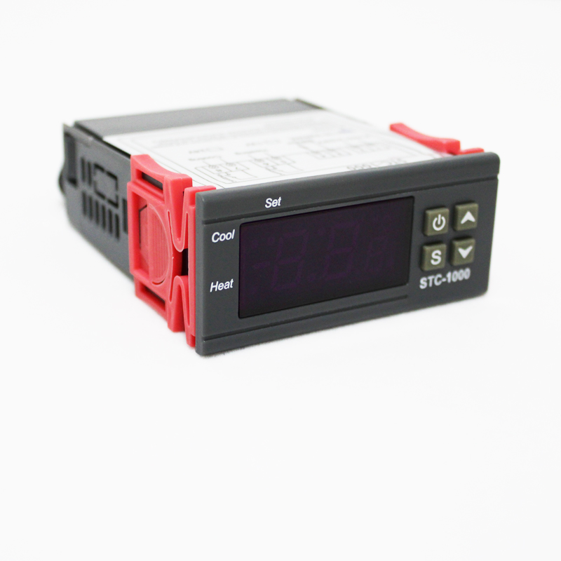 Termostato STC 1000, controlador Digital de temperatura para incubadora, relé termorregulador, enfriamiento de calefacción