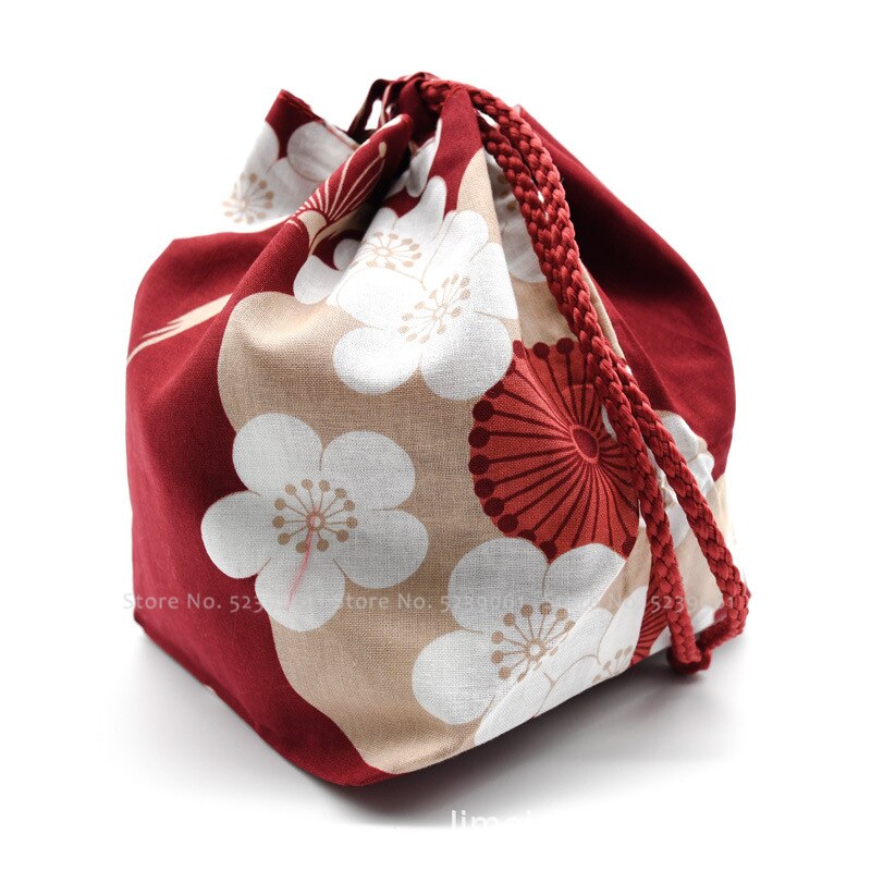 15 farben Japanischen Kimono Kawaii Geldbörse Blumen- Sakura Gedruckt Strahl Tote Tasche Tasche Frauen Yukata Paket Hochzeit Partei Taschen: 5