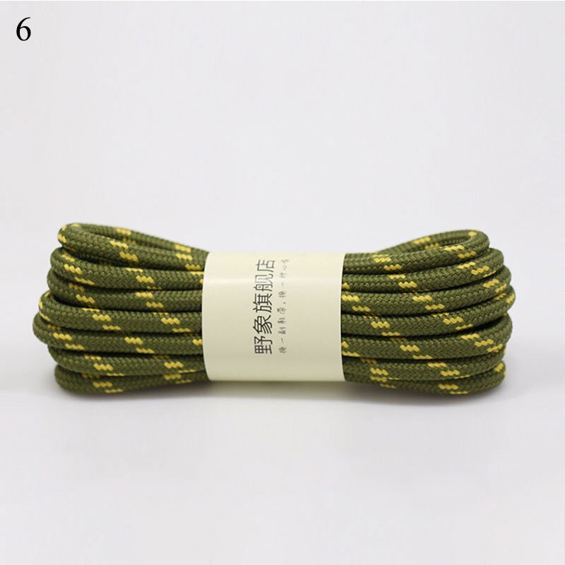 1 Paar Ronde Schoenveters Top Unisex Casual Schoenen Kant Effen Klassieke Ronde Schoenveter Sneakers Laarzen String Kant: 6