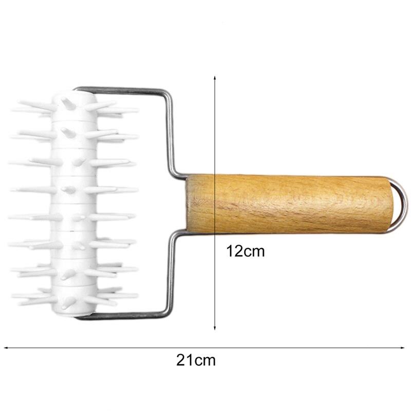 1 PC Plastic Pizza Cutters Wheels Tools Pastry Dough Roller Baking Pie Docker Kitchen Accessories For Christmas Birthday Party