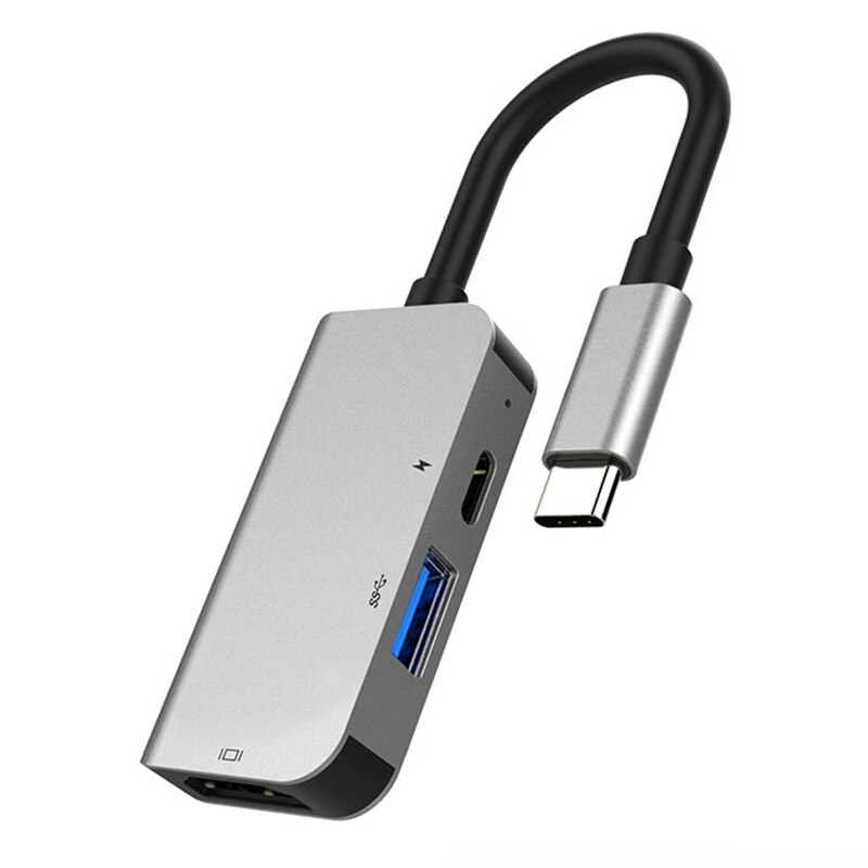 Type-C Hub Multifunctional Expansion Dock Hdmi USB3.0 HD Converter USB-C Hub with PD