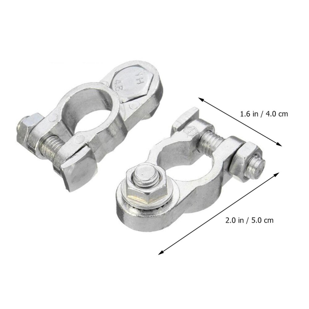 8Pcs Battery Clip Portable Practical Useful Battery Terminal Battery Holder Storage Battery Clip for Car