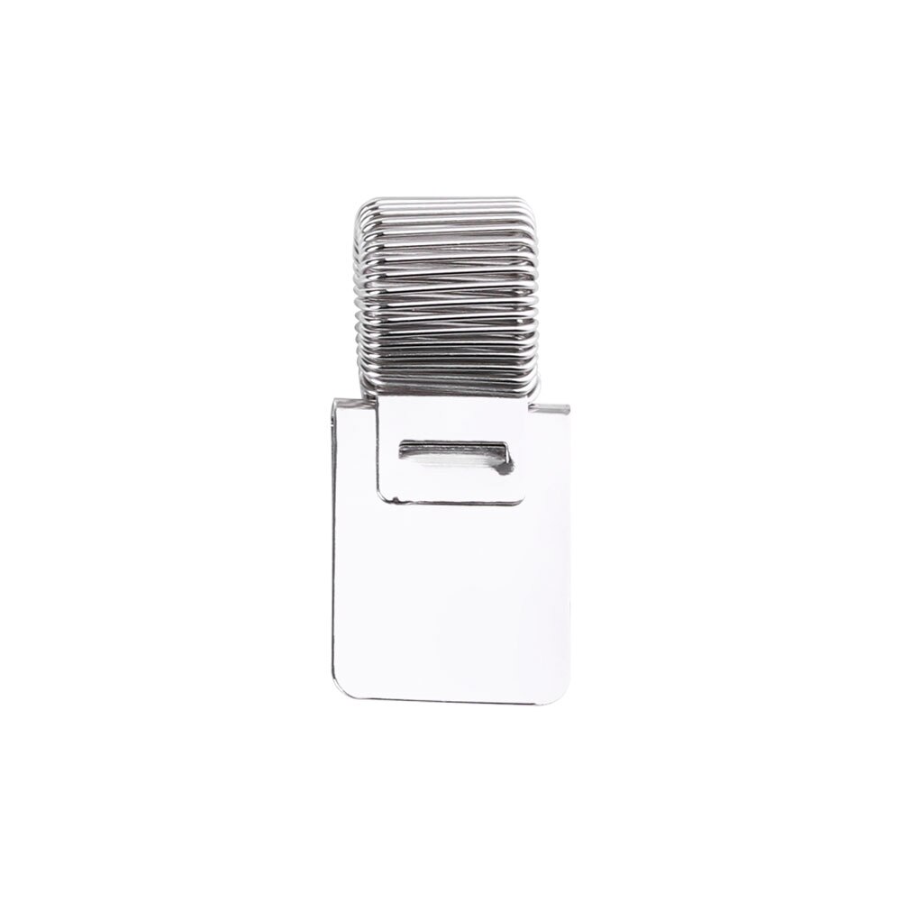 Bolígrafo con muelle de Metal de un solo/doble/Triple orificio, Clip de bolsillo, médicos enfermeros, soportes para bolígrafos uniformes, 1 ud.: 1