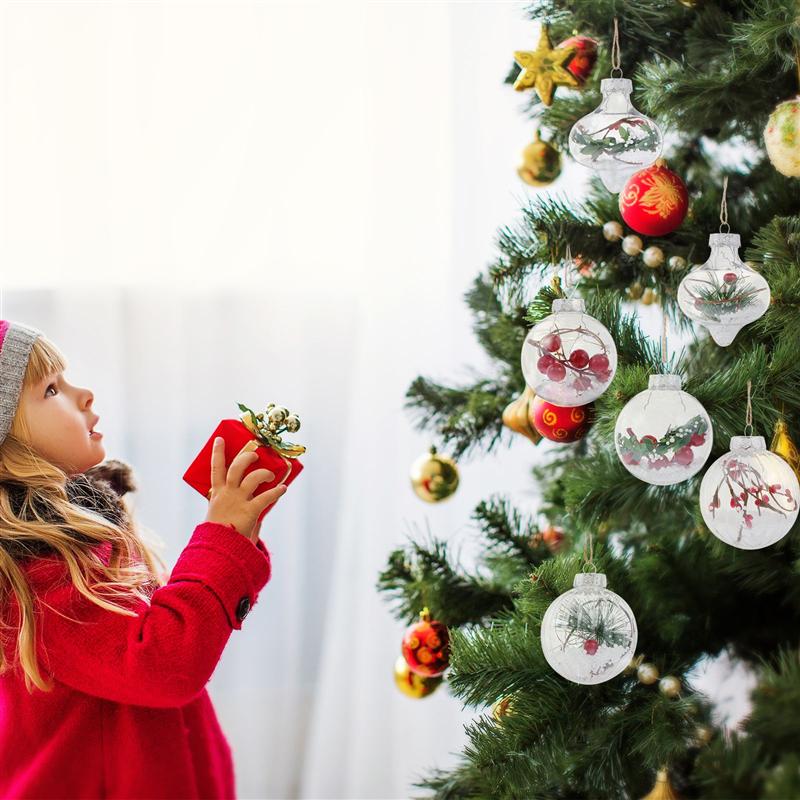 6 stuks kerstbal hangende ornamenten kerstballen hangende hangers kerstboom hangende ornamenten voor thuis binnen