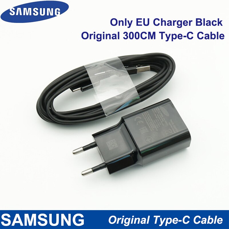 Cargador rápido para Samsung, adaptador de pared de viaje, Cable Micro USB para Samsung Galaxy S7 S6 Edge J3 J5 J7 Note4 5 A3 A5 A7: Black Charger x 2.0M