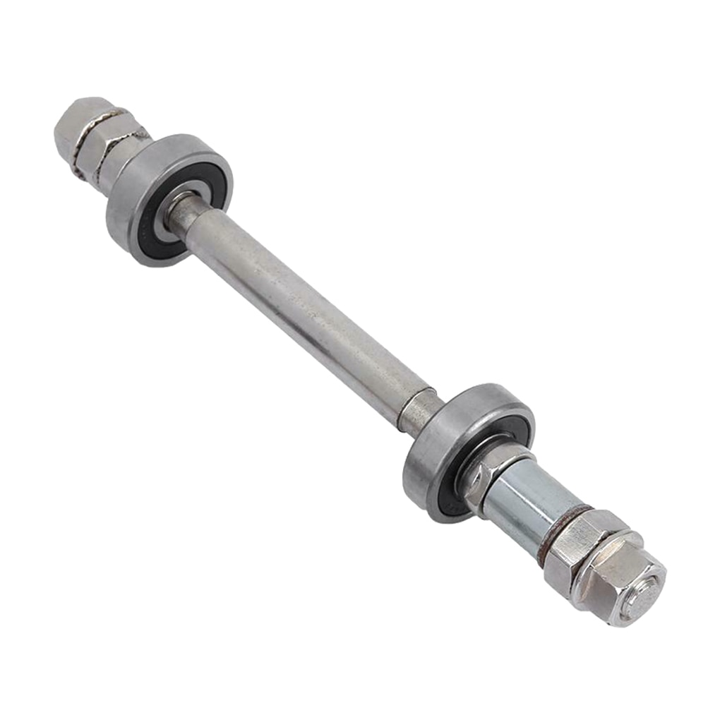 Mountain Bicycle Solid Metal Axle Road Bike Wheel 6000 Bearing Hubs Bike Parts Front Wheel