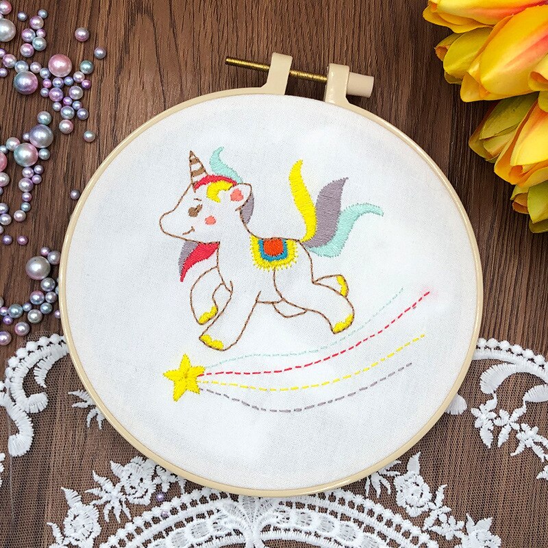 1pc stof opstrijkbare patch, schattige hond ontwerp borduurwerk doe-het