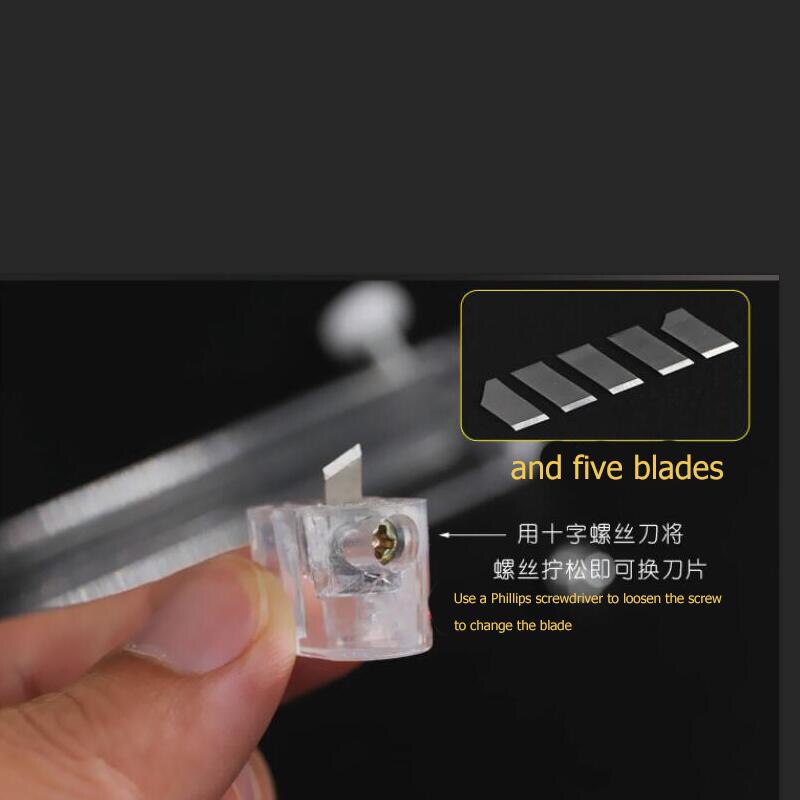 Regulowana średnica 86-210mm broszka akrylowa okrągła przecinarka fotografia reklama okrągły nóż okrągły gilotyna robić papieru