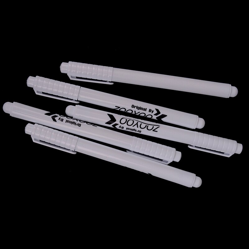 3Pcs White Liquid Chalk Pen Marker Chalkboard Blackboard Liquid Ink Pen Used on Chalkboard Window Erasable 13.5cm