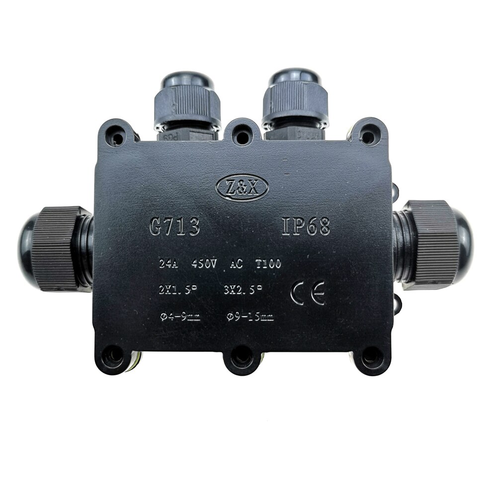 IP68 Waterproof Junction Box Underground Outdoor Cable Line Sleeve Connectors IP68 Junction Box