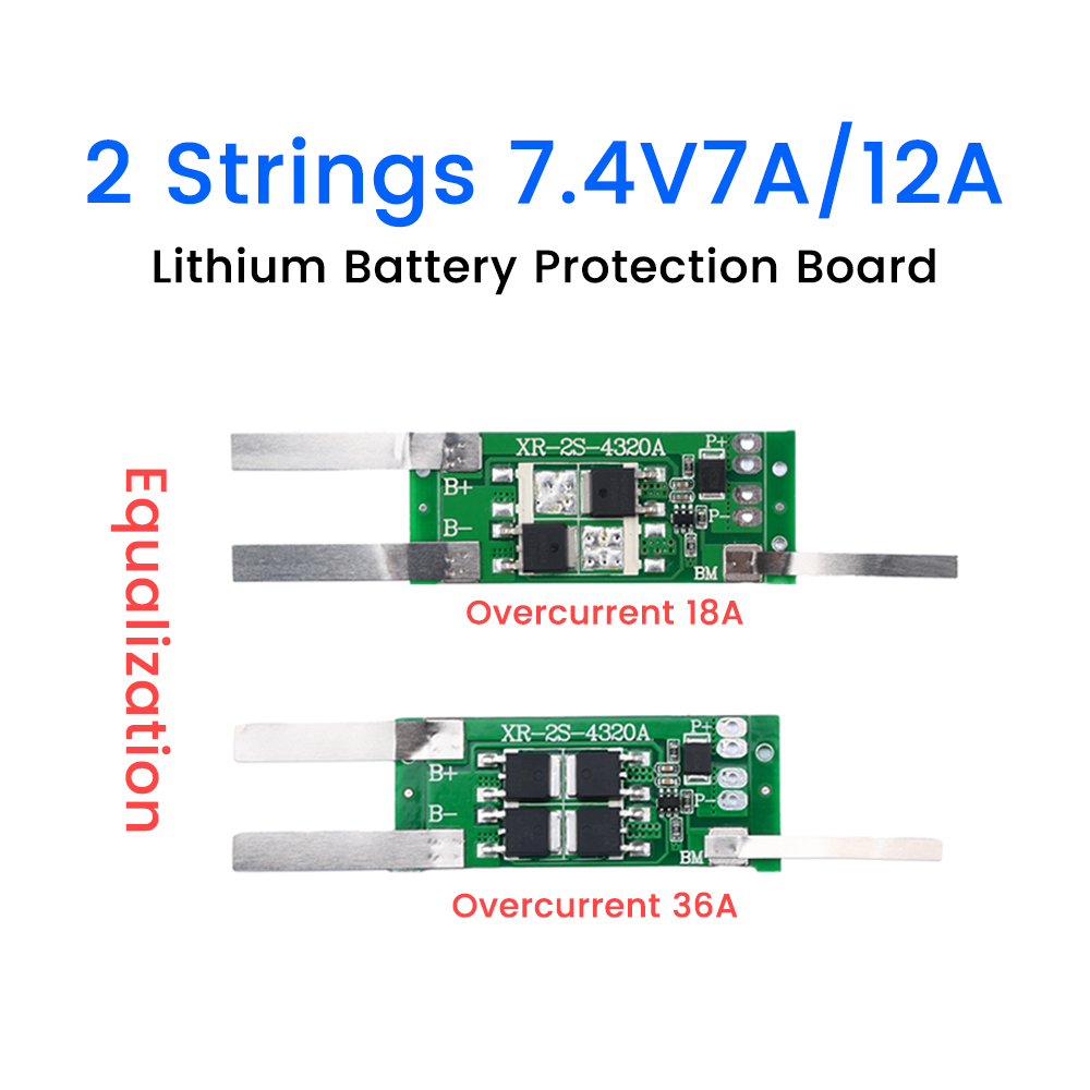 BMS 2S 7.4V 8.4V 18650 Lithium Batterie Schutz Gremium Li-Ionen Batterien Aufladen Entladungsschutz Modul Schützen 2S 5A 6A 10A