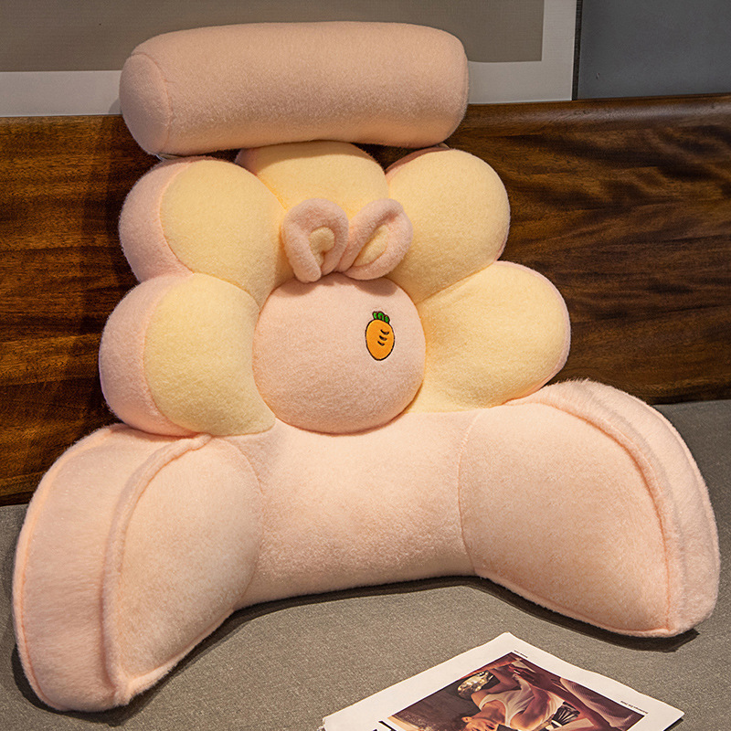 Coussin décoratif à fleurs, coussins assis pour canapé, peluche douce, décor de chambre, coussin de dos de bureau, ,: Bourgogne / Autre