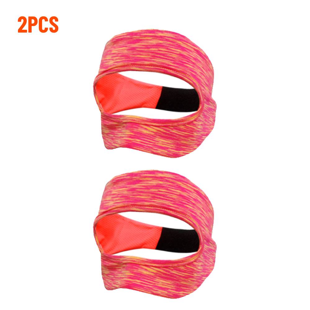 Cubierta de máscara de ojos para Oculus Quest 2, accesorios para gafas VR transpirables, banda para el sudor, auriculares de realidad Virtual para Quest 2 HTC Vive, 2 uds.: 2PCS Orange