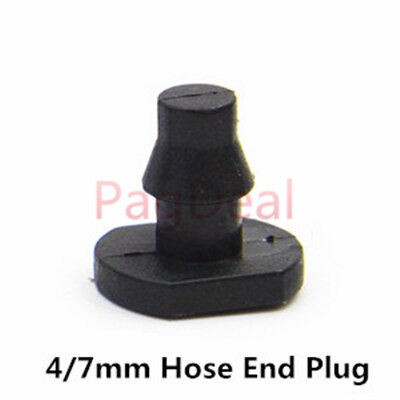 47 mm slangestik fittings drypvanding modhager til 1/4 " 4/7mm haveplæne vandslange ventil kobling tilbehør: Blå