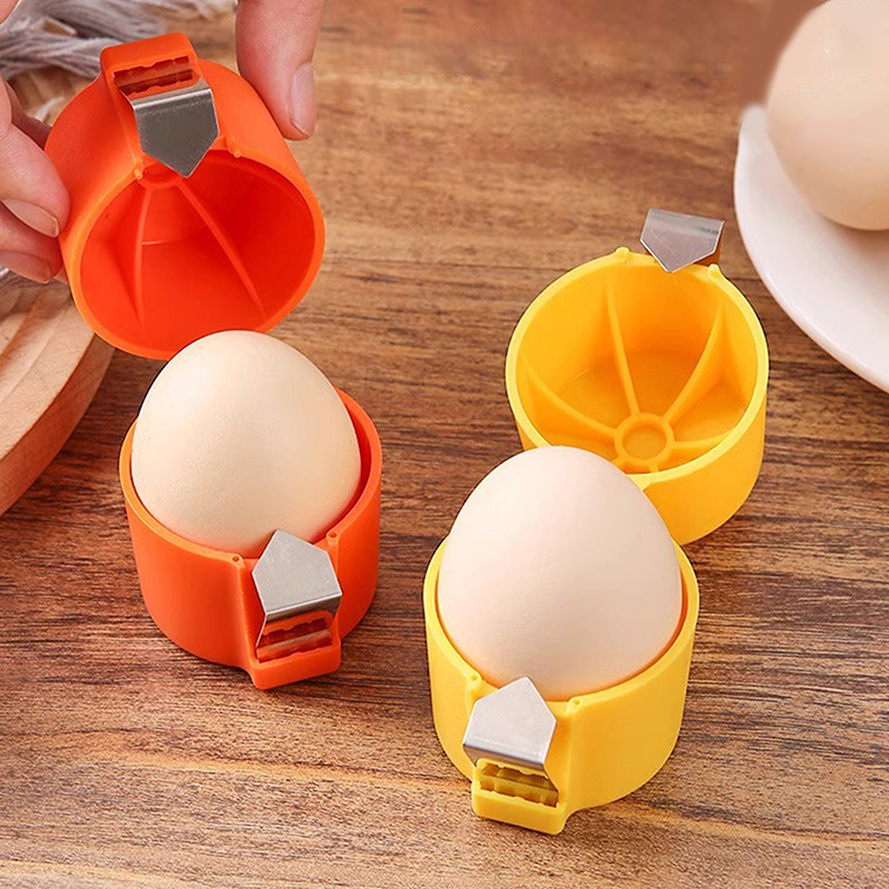 7.3*5 cm -selling Eierschaal Cutter Eierklopper Ruwe Ei Separator Handheld Eierschaal Opener Draagbare Keuken bakken Tool 1 st