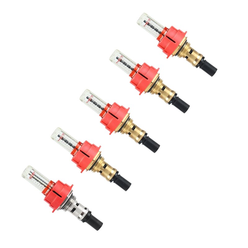 Water Separator,Intelligent Temperature Control Geothermal Water Separator, Floor Heating Parts, 1/2Inch DIY Replacement