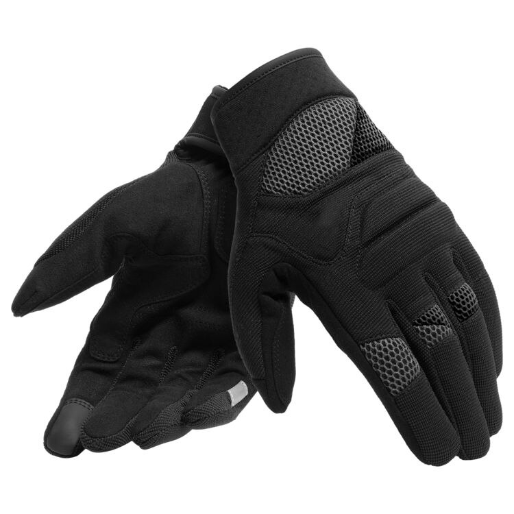 Dain Fogal Unisex textiles guante para motocicleta Scooter bicicleta MTB Carretera negro guantes para hombre mujer Unisex: Black / M