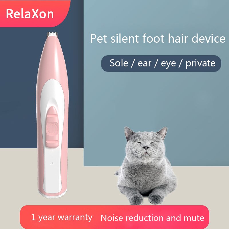 Pet Foot Hair Shaver Dog Shave Feet Hair Clippers Hair Clippers Pet Shaver Battery Models Dog Hair Trimmer