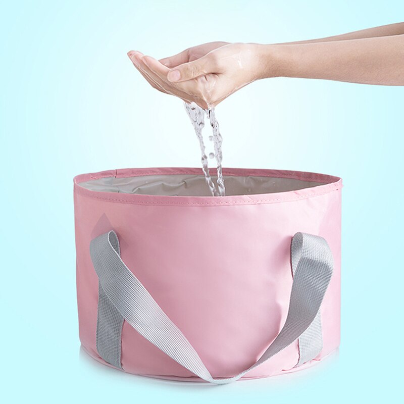GESEW Foldable Basin Outdoor Travel Water Bucket Portable Foot Bath Bucket Multipurpose Folding Washbasin Large Capacity Basin