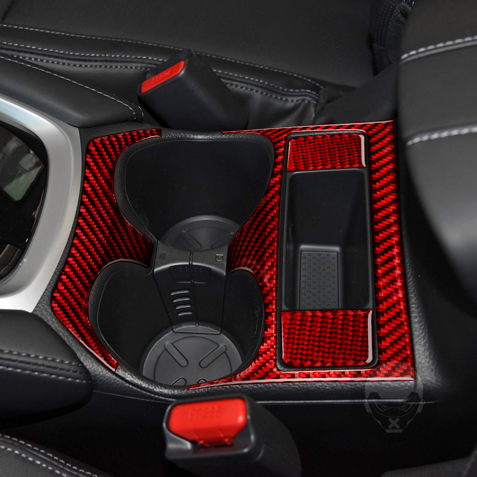 Voor Nissan X-Trail Rogue T32 Accessoires Carbon Fiber Interieur Auto Bekerhouder Panel Trim Sticker decoratie
