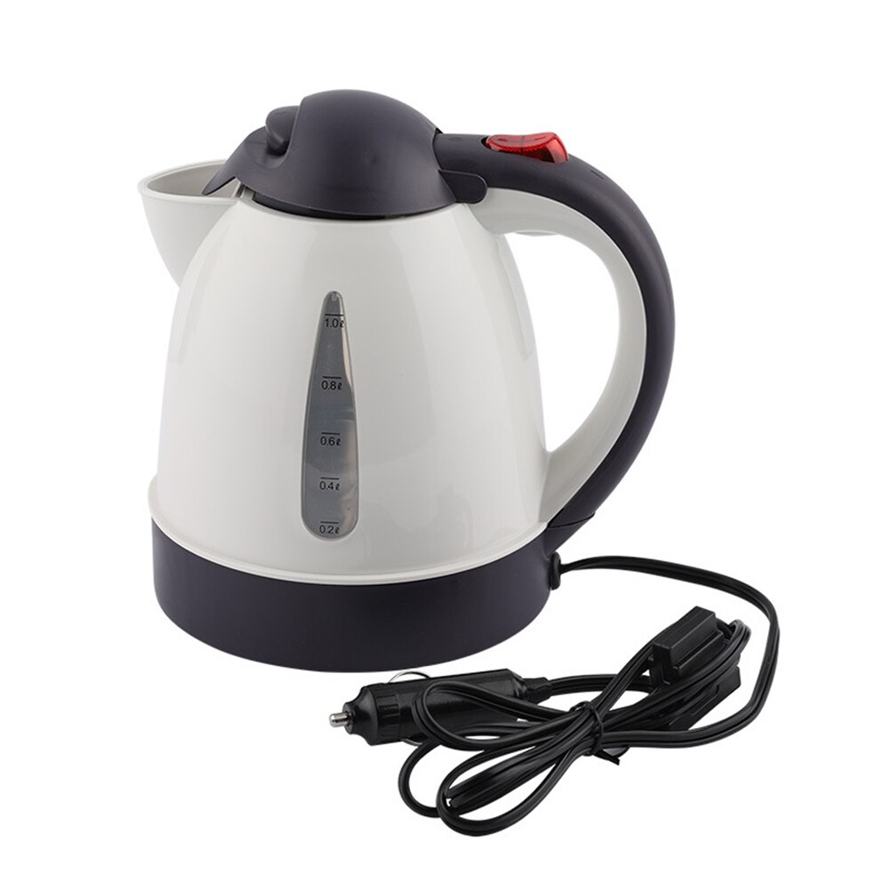 1 tetera eléctrica de 12V 1.0L, tetera de té para coche, rápida y bastante hirviendo, protección de apagado automático, accesorios de cocina: Default Title