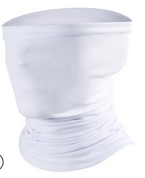 Multifunctional Outdoor Sport Camping Hiking Scarves Cycling Bandana Face Wrap Cover Balaclava Headband Neck Tube Magic Scarf: white