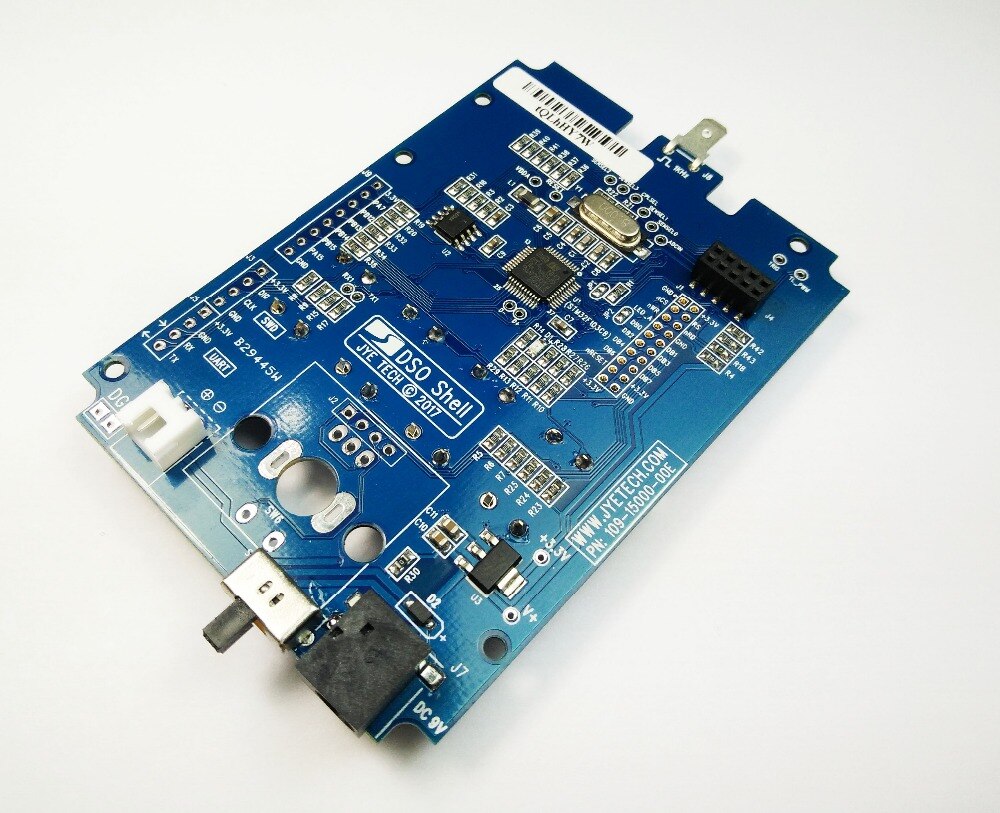 Jyetech original dso 150 dso shell digital handeld oscilloskop (samlet) med nyeste firmware bnc sonde inkluderet data output