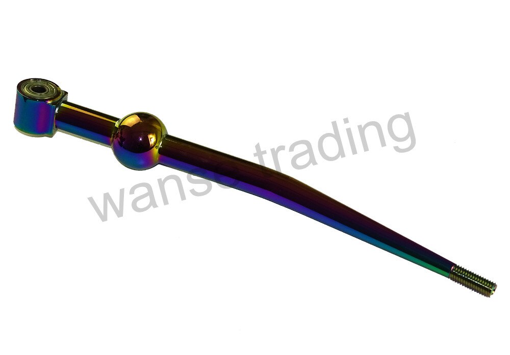 Palanca de cambios corta de 5 velocidades MT, Manual de una curva para HONDA CRX Civic Del Sol, para 1990-2001 ACURA Integra: NEO Chrome