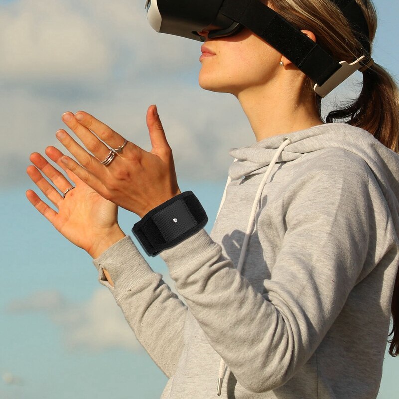 2x trackstrap-armbänder für vr htc vive tracker – präzises ganzkörper-tracking für vr und motion capture