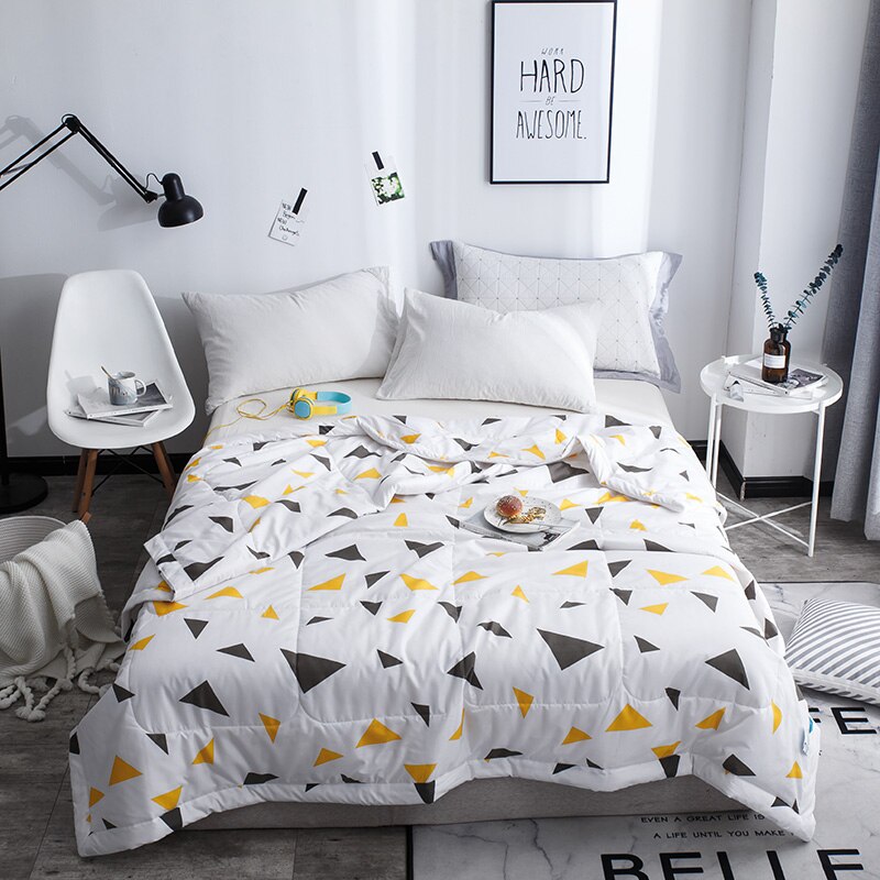 1Stck Baumwolle sterben schöNe vogel bettdecke/sommer decke Bettdecke Decke/150x200cm und 200x230cm baumwolle bett Startseite50: Lila / 150x200cm