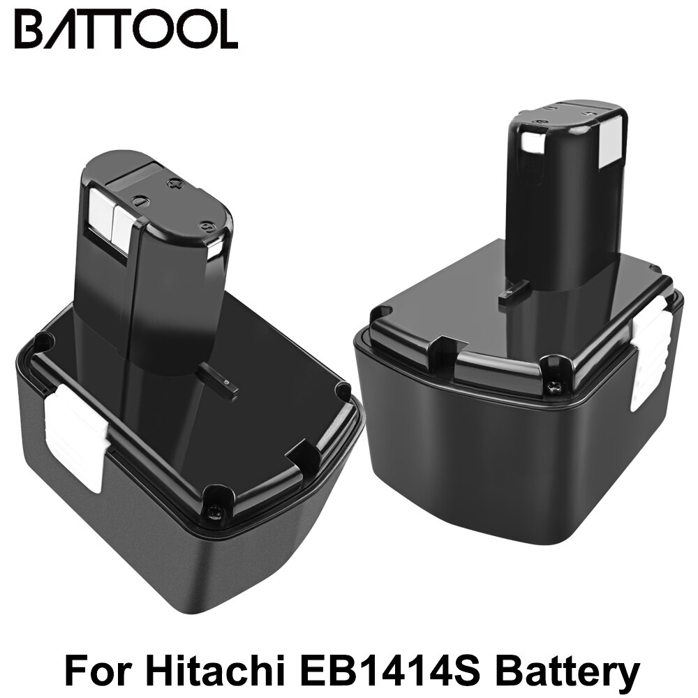 Battool EB1414S For Hitachi 14V 14.4V 3000mAh NI-MH Battery Replacement EB1414S EB14B EB1412S 324367 EB14S Battery