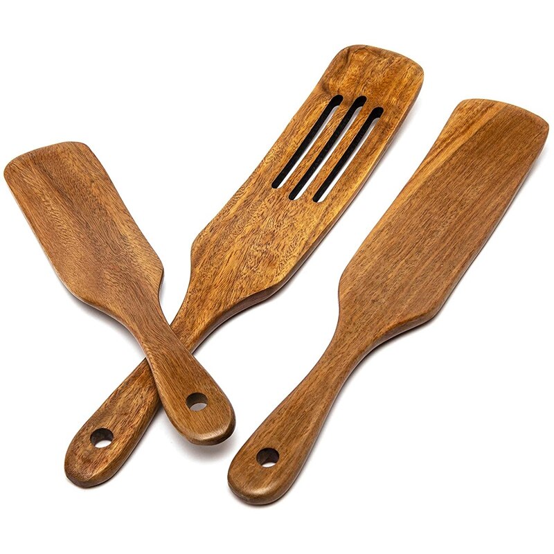 Wooden Spurtles Kitchen Tools Set,Wood Spurtle Kit... – Grandado