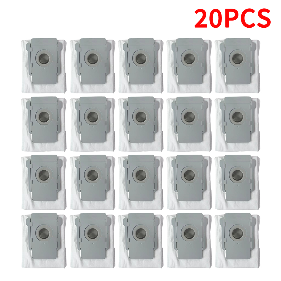 Para iRobot Roomba i7 + i7 plus E5 E6 E7 S9 S9 + accesorios de bolsa de polvo robot bolsas de aspiradora reemplazo bolsas sucias repuestos: Verde militar